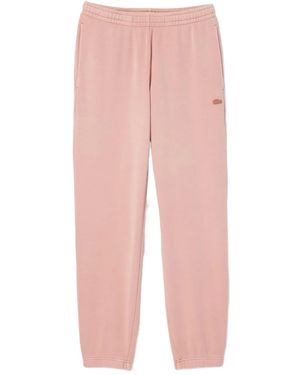 Lacoste Jogginghose mit Logo-Stickerei - Pink