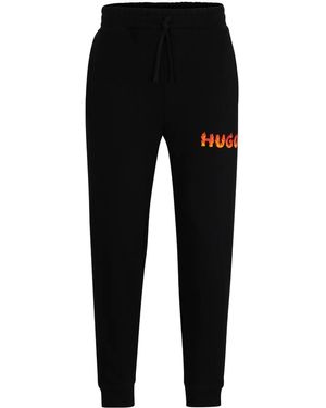 HUGO Pantaloni Sportivi Dritti - Nero