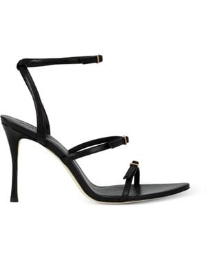 POTAMY Buckle Strap Sandals - White