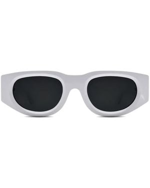 Thierry Lasry Dopamy Geometric-Frame Sunglasses - Black