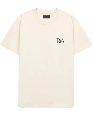 RTA Liam Logo-Print T-Shirt - White