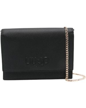 Liu Jo Chain Clutch Bag - Black