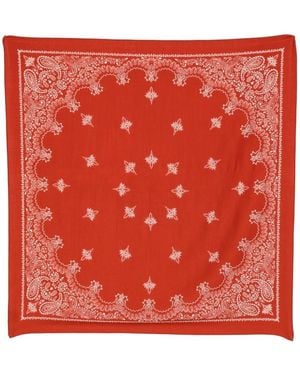 Destin Pañuelo Judy Con Estampado De Cachemira - Rojo