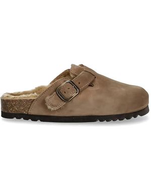 Scholl Fae Mules - Braun