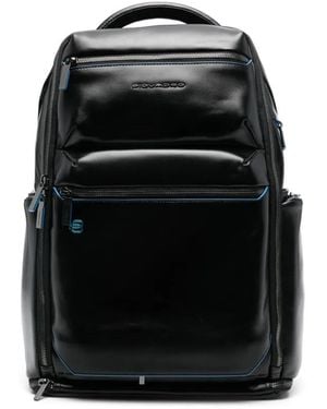 Piquadro Personalizable Backpack - Black