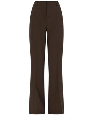 Golden Goose Pantalon Évasé À Taille Haute - Brown