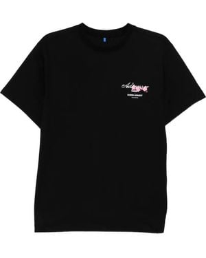 Adererror Logo Embroidered T-Shirt - Black