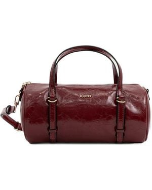 Guess Cabas Taylor À Effet Froissé - Purple