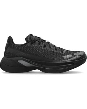 MM6 by Maison Margiela X Spectur 2 Logo-Print Trainers - Black