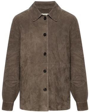 Arma Vicky Suede Jacket - Brown