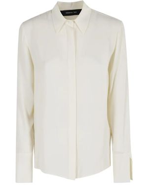FEDERICA TOSI Camisa con cuello clásico - Blanco