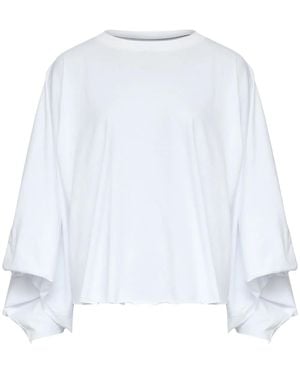 MM6 by Maison Margiela Long Sleeved Top - White