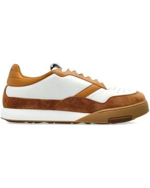 Givenchy Baskets En Cuir À Lacets - Marron