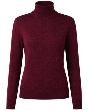 Calvin Klein Jersey Con Efecto Metalizado - Morado