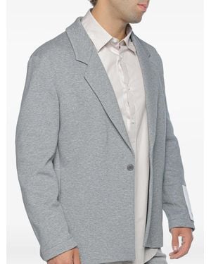 DRYKORN Nolen Logo-Patch Jacket - Grey