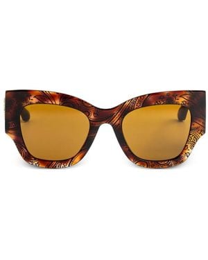 Etro Cat-Eye Frame Sunglasses - Brown