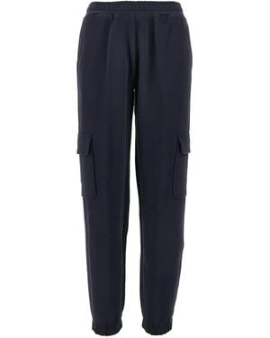 Emporio Armani Pantalon De Jogging À Taille Élastiquée - Blue