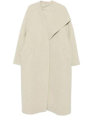 Christian Wijnants Callos Asymmetric Coat - Natural
