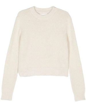 Jil Sander クルーネック セーター - ナチュラル