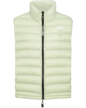 Philipp Plein Chaleco Con Cuello Alto - Verde
