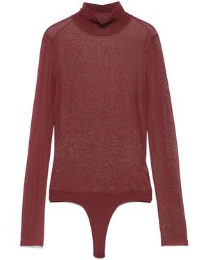 KHAITE Tallin Bodysuit - Red