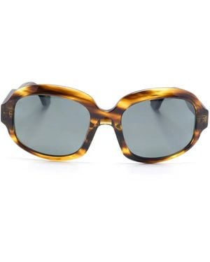 Sol Amor Sonnenbrille Mit Eckigem Gestell - Blau