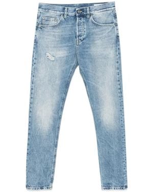 Dondup Distressed Faded-Effect Jeans - Blue