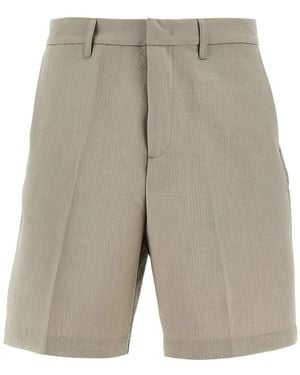 Emporio Armani Side Pockets Bermuda Shorts - Grey