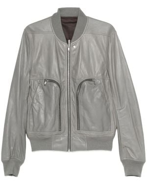 Rick Owens Bauhaus Flight ジャケット - グレー