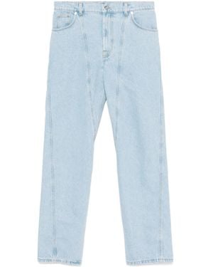 Mugler Straight-Leg Jeans - Blue