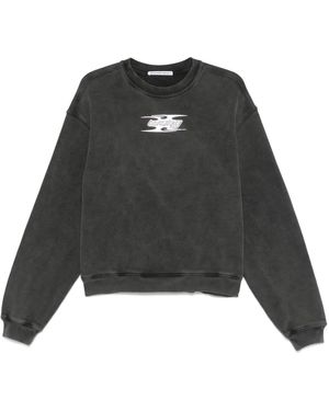 Alexander Wang ロゴ スウェットシャツ - ブラック
