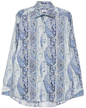 Etro Printed Shirt - Blue
