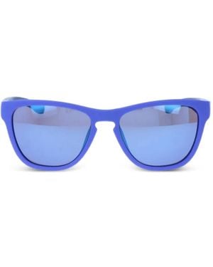 Lacoste Sonnenbrille Mit Eckigem Gestell - Blau