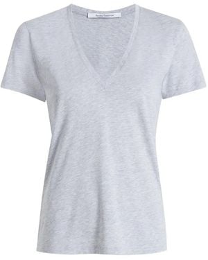 Another Tomorrow V-Neck T-Shirt - White