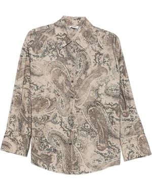 Liu Jo Paisley-Print Shirt - White