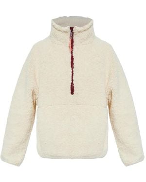 The Upside Jersey Harlow Con Cremallera - Blanco