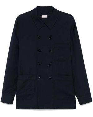 Fursac Chaqueta con doble botonadura - Azul