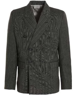 VTMNTS Blazer Met Dubbele Rij Knopen - Zwart