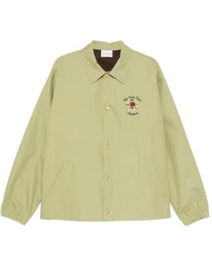 Drole de Monsieur Embroidered Jacket - Green
