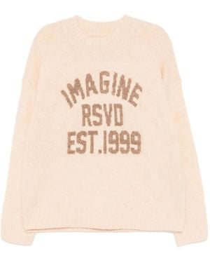 Izzue Maglione Con Intarsio - Neutro