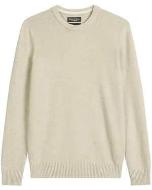 Marc O' Polo Crew-Neck Jumper - Natural