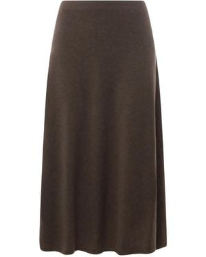 The Row Jupe Sepia - Brown