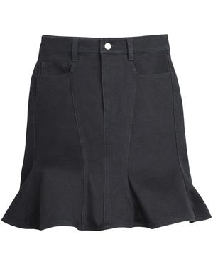 Marc Jacobs Fluted デニムミニスカート - グレー