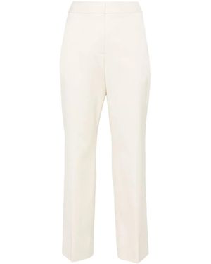 Givenchy High-Waist Tailored Cropped Trousers - White