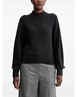 Sessun Wool Blend Jumper - Black