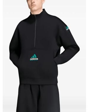 adidas Equipment Spacer Half-Zip Sweatshirt - Black