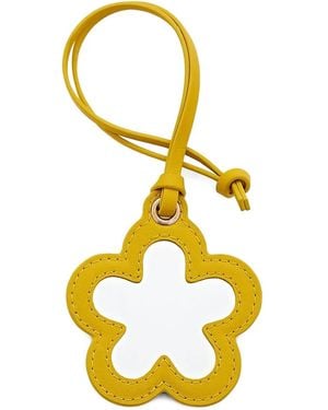 Marc Jacobs The Daisy Mirror Bag Charm - メタリック