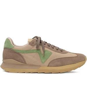 Visvim Fkt Suede Trainers - Brown