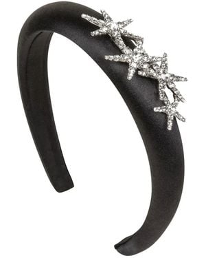 Jennifer Behr Star-Embellished Vespera Headband - Black