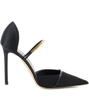 Elisabetta Franchi 105Mm D'Orsay Heeled Court Shoes - Black